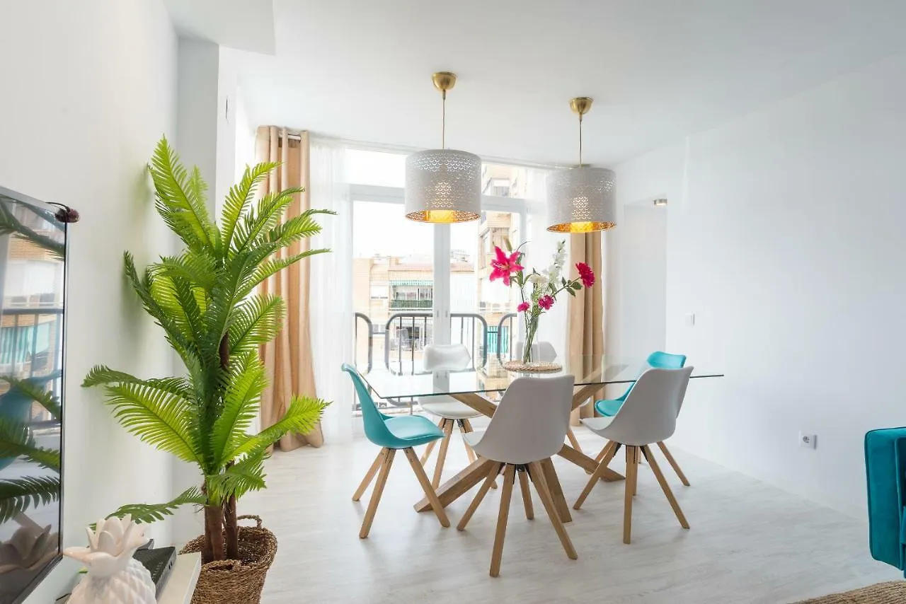 Stunning Spacious City Apartment With Free Parking Malaga